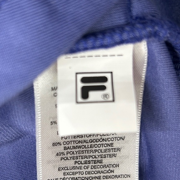 Fila Women’s Velour Hooded Pullover Sweatshirt, Size XXL - Picture 9 of 11